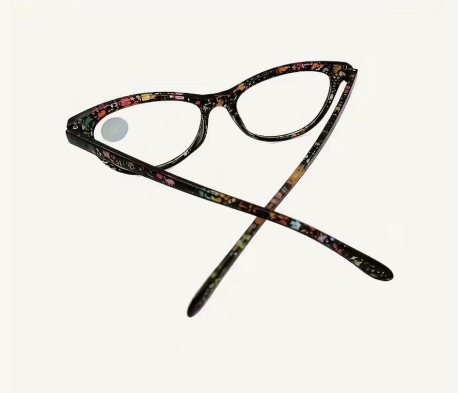 ÇOK ŞIK OVAL DESENLİ BAYAN OKUMA GÖZLÜĞÜ - Görsel 2