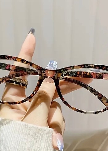 ÇOK ŞIK OVAL DESENLİ BAYAN OKUMA GÖZLÜĞÜ - Görsel 6