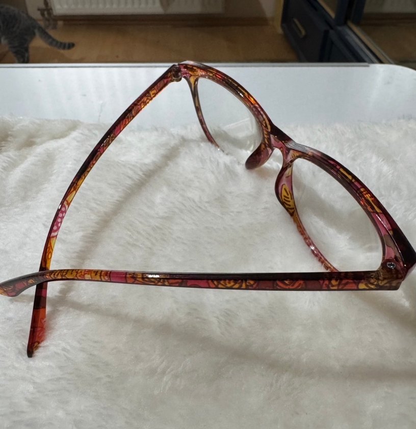 ÇOK ŞIK OVAL DESENLİ BAYAN OKUMA GÖZLÜĞÜ - Görsel 5