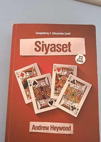 Siyaset Kitap - Andrew Heywood