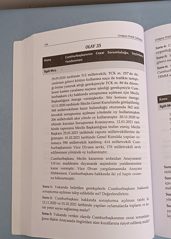  Beden Anayasa Hukuku Pratik Çalışmaları