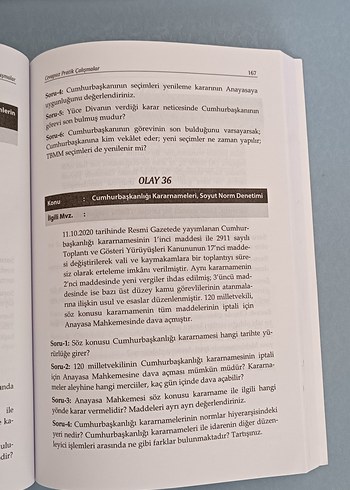  Beden Renk Anayasa Hukuku Pratik Çalışmaları