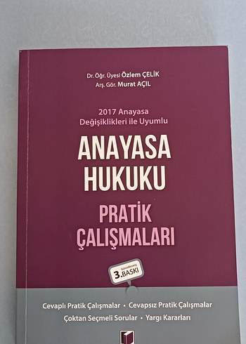 Anayasa Hukuku Pratik Çalışmaları