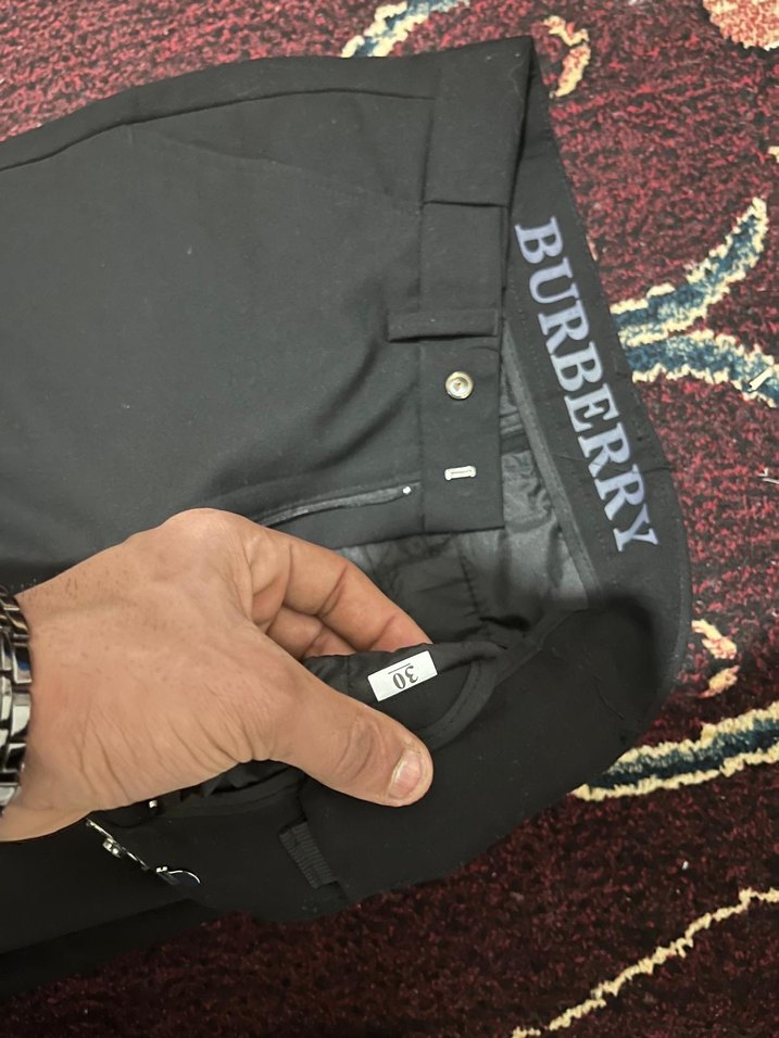 Siyah erkek pantolon - Görsel 2