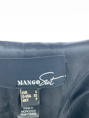 s Beden siyah Renk Mango Kaban %70 İndirimli.