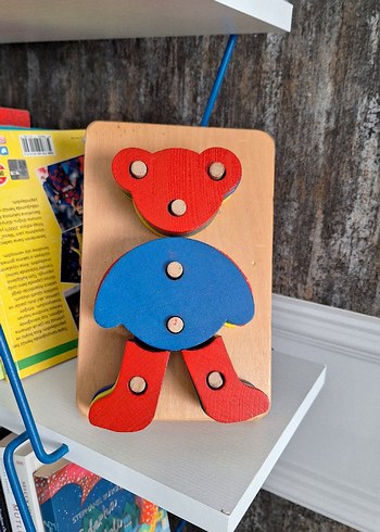 Fisher Price Renkli Ahşap Eğitici Oyuncak
