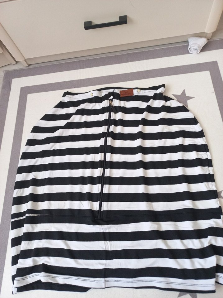 Zebra Desenli baby nest ve emzirme önlüğü - Görsel 3