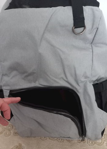 Gri Desenli Bebek Çantası - Görsel 5