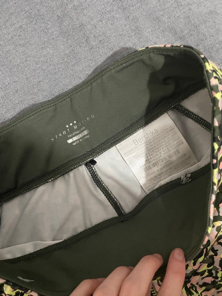 Kadın Bershka Çok Renkli Tie-Dye Spor Tayt - Görsel 2