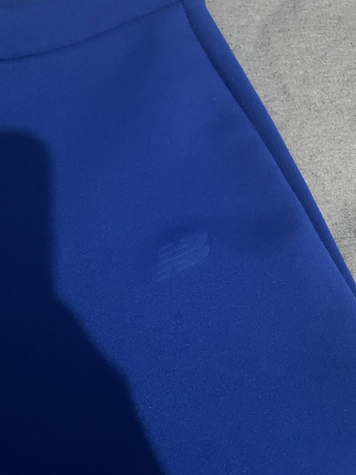 Mavi Dikişli New Balance Marka Kadın Spor Tayt - Görsel 2