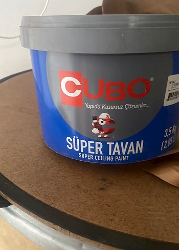 CUBO Süper Tavan Boyası 3.5 kg Mavi-Gri