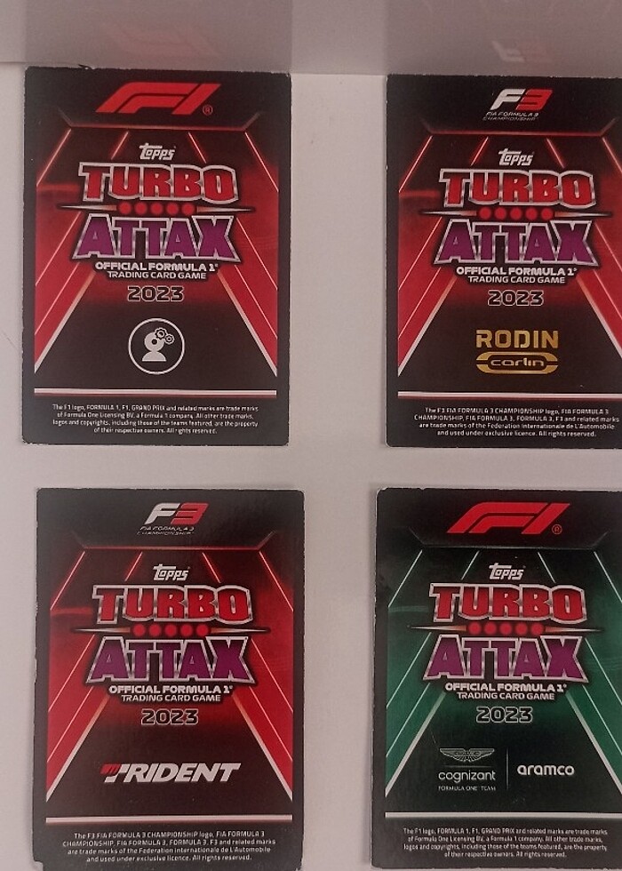 Trident Turbo Attax lot4 - Görsel 2
