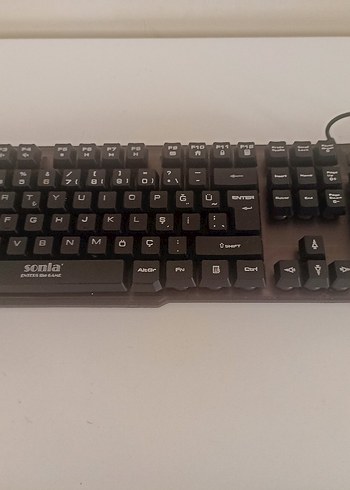 Sonia Sn-3020 LED ışıklı oyuncu klavye - Görsel 5