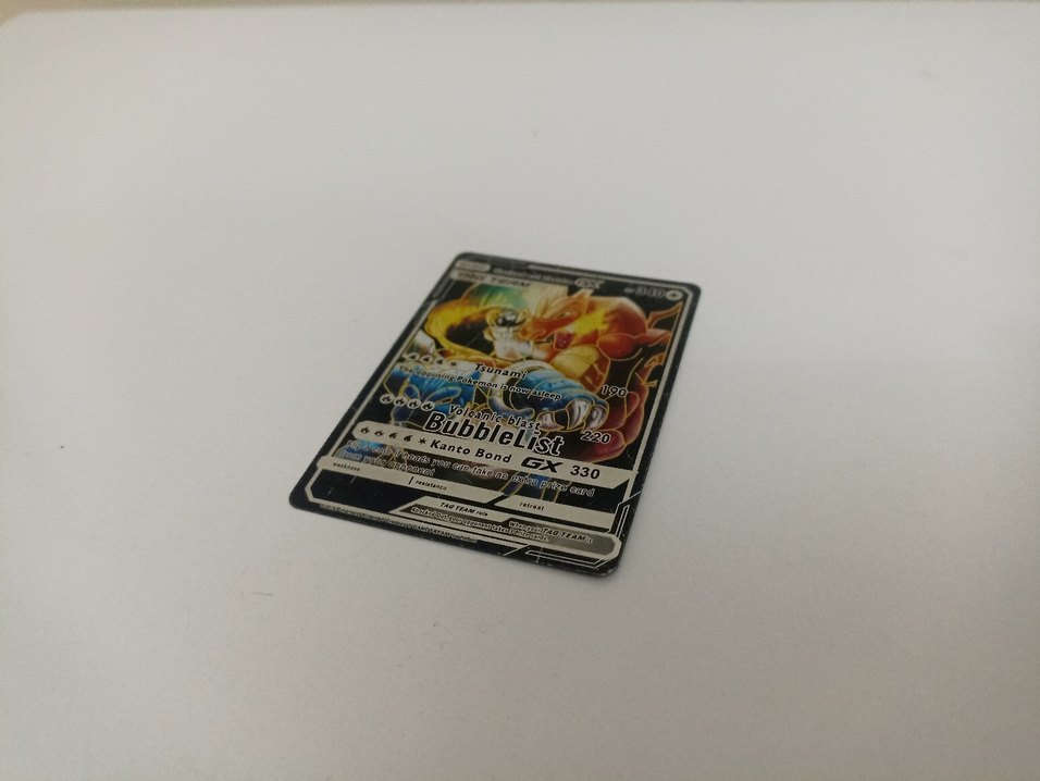 Pokemon Kart Charizard Blastoise GX Tag - Görsel 4