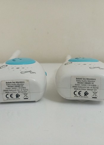 Bebek Telsizi Ses monitörü 2adet - Görsel 3