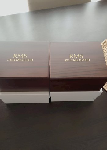 Romanson RMS Zeitmeister Siyah Kadın erkek çift Kol Saati