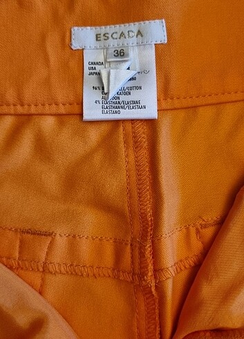 36 Beden Escada yüksek bel pantolon