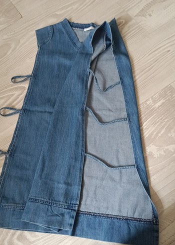 Mavi ve Gri Bebek Taşıma Askısı - Görsel 3