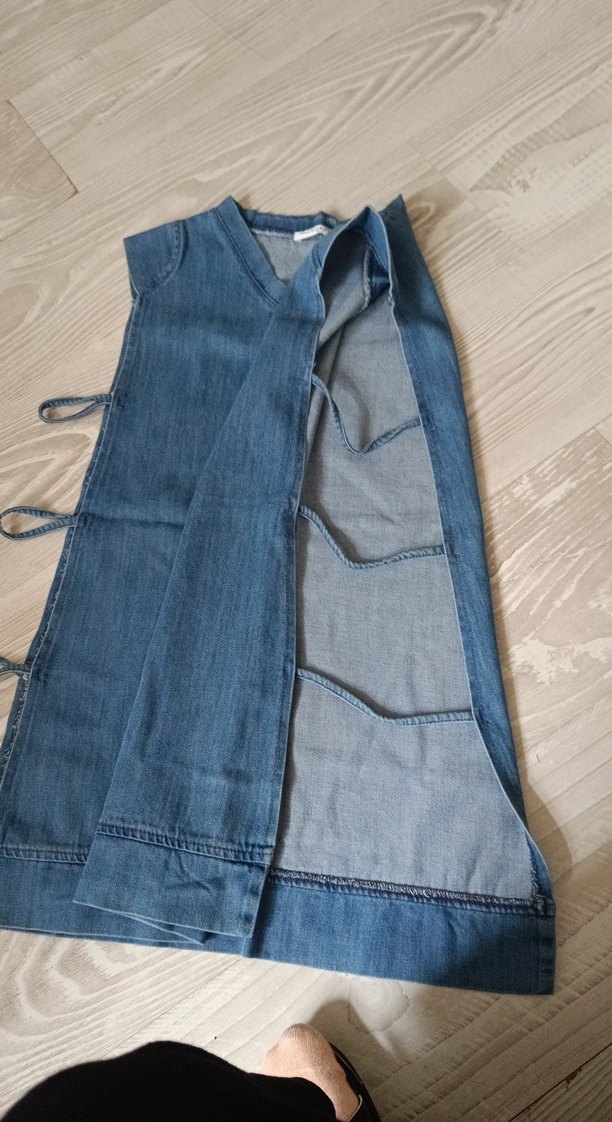 Mavi ve Gri Bebek Taşıma Askısı - Görsel 3