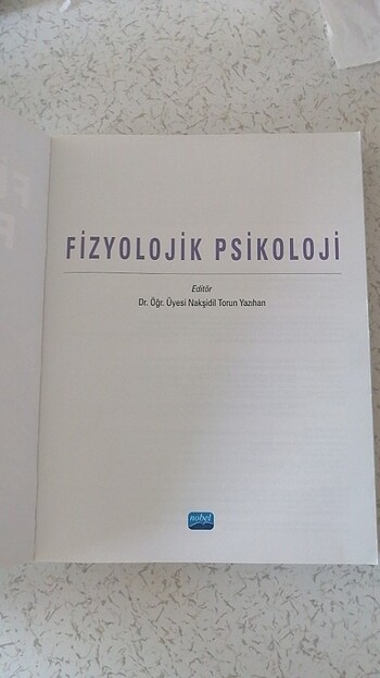  Fizyolojik Psikoloji 