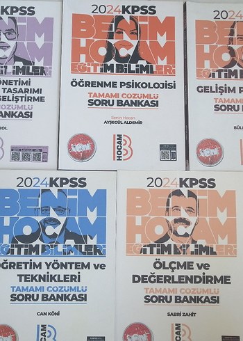 2024 KPSS Eğitim Bilimleri Soru Bankası Seti