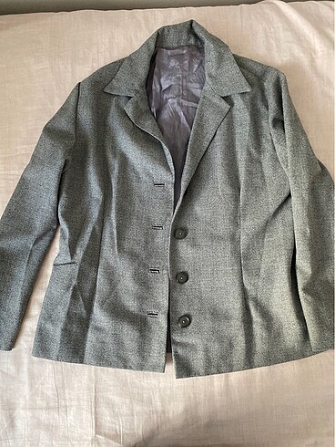 Gri blazer vintage