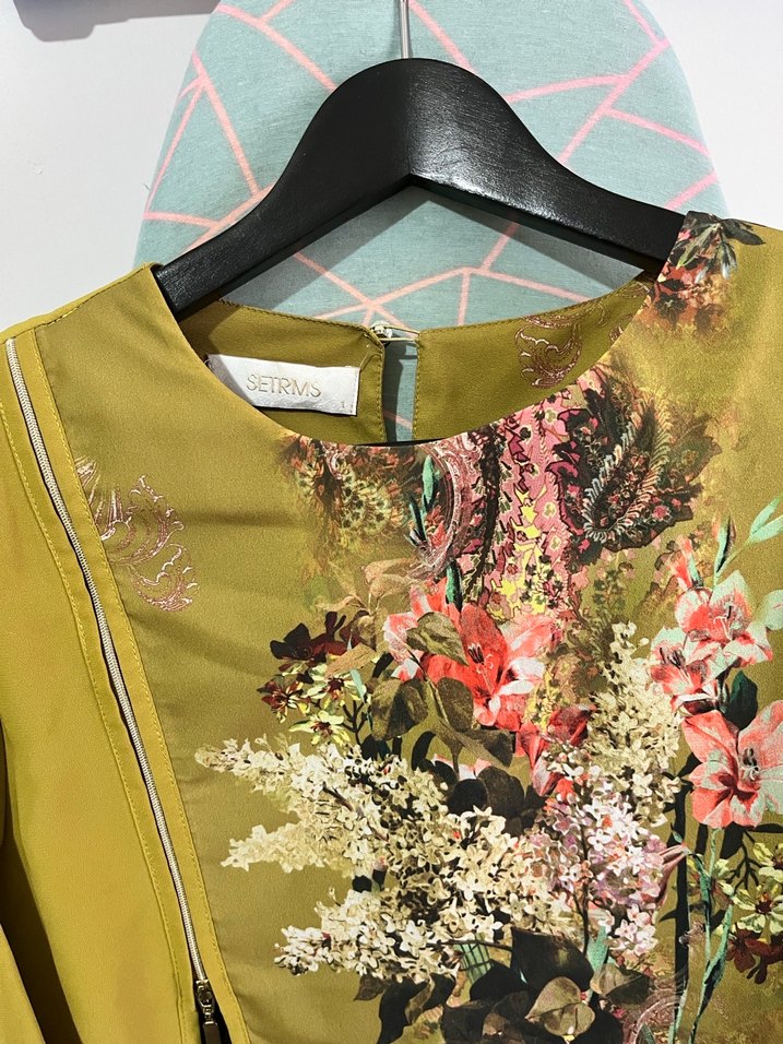 Setrms çiçek Desenli Uzun tunik - Görsel 2