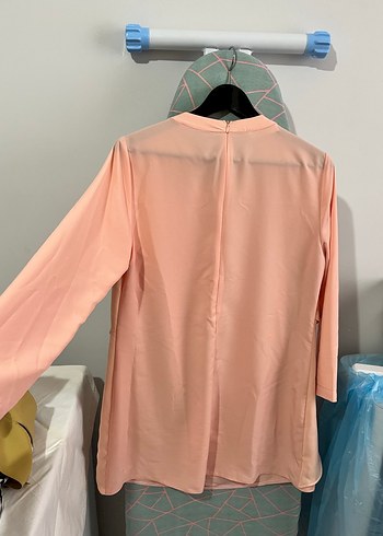 Setrms pudra Renkli Uzun Kollu Kadın Tunik - Görsel 3