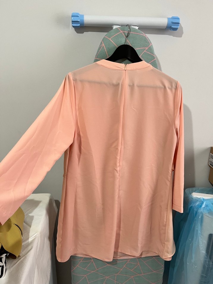 Setrms pudra Renkli Uzun Kollu Kadın Tunik - Görsel 3