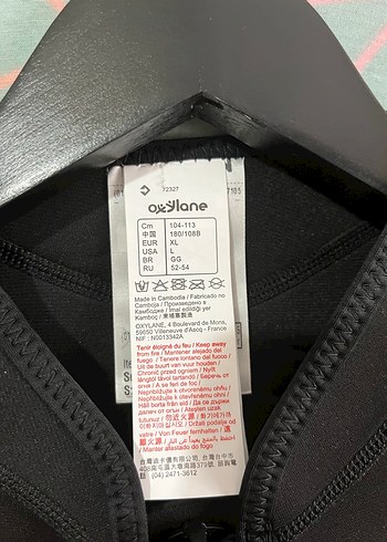 Tribord Mavi Fermuarlı Erkek Yüzücü Mayo - Görsel 5