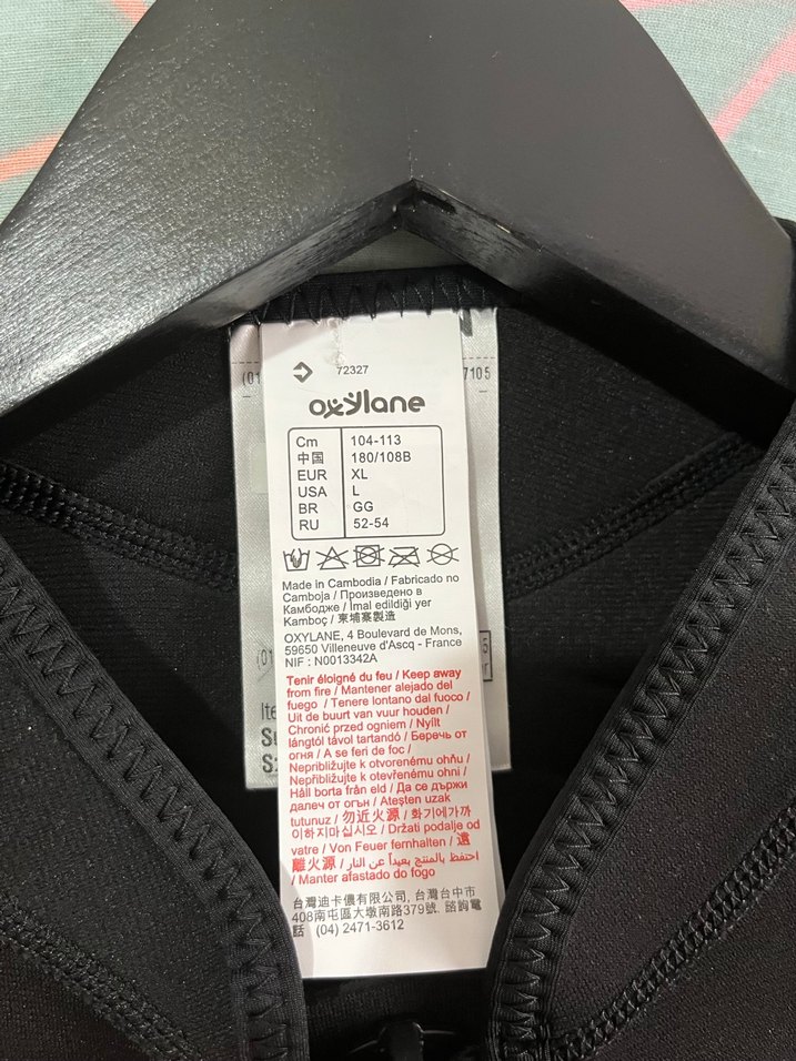 Tribord Mavi Fermuarlı Erkek Yüzücü Mayo - Görsel 5