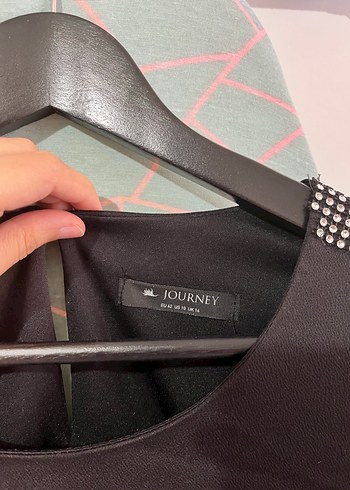 Journey marka 
Kadın Siyah Pilili Uzun Kollu Bluz - Görsel 2