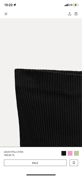Zara Zara midi boy etek