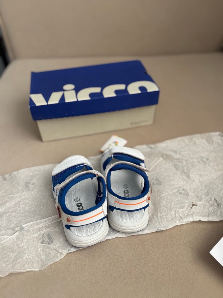 Vicco Mavi Erkek Çocuk Cırt Cırtlı Terlik - Görsel 4