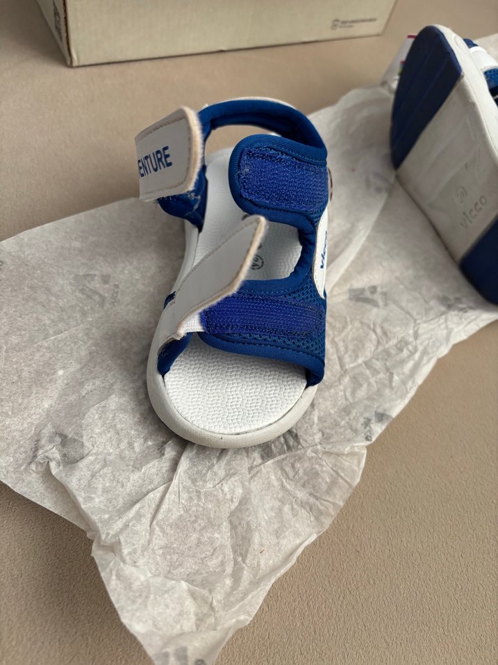 Vicco Mavi Erkek Çocuk Cırt Cırtlı Terlik - Görsel 2