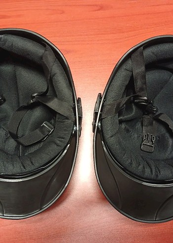 Kilitli Siyah Biker Motosiklet Kaskı - Görsel 2