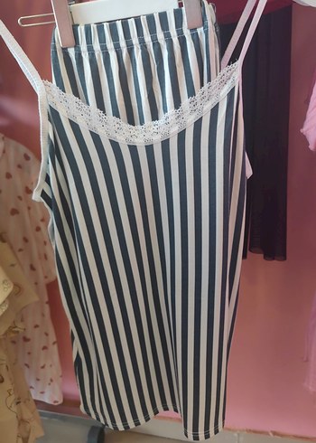 diğer Beden Önü düğmeli şortlu pijama takımları