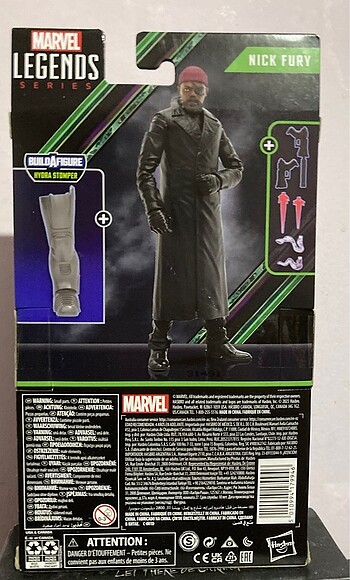  marvel legends nick fury