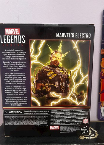 Beden Marvel Legends Electro
