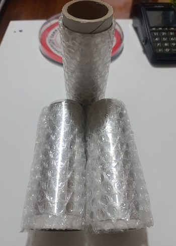 Beyaz Parlak Streç Film Rulo Seti - Görsel 3