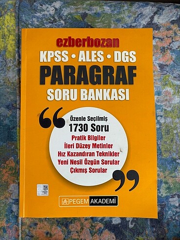 Ezberbozan Paragraf soru bankası