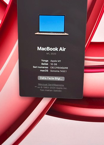 Beden Renk Rosegold MacBook Air 2020