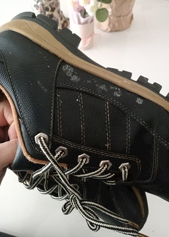 Bağcıklı Erkek Outdoor Ayakkabı Siyah - Görsel 8