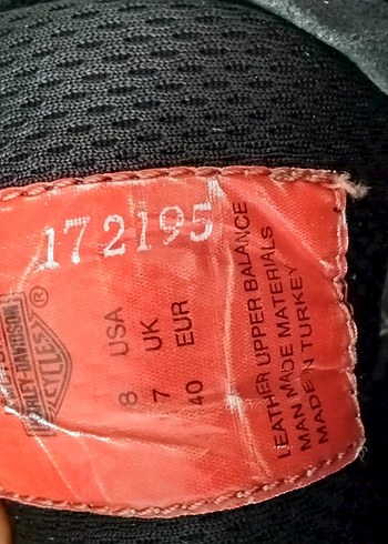 Harley-Davidson Siyah Erkek Biker Botları - Görsel 10