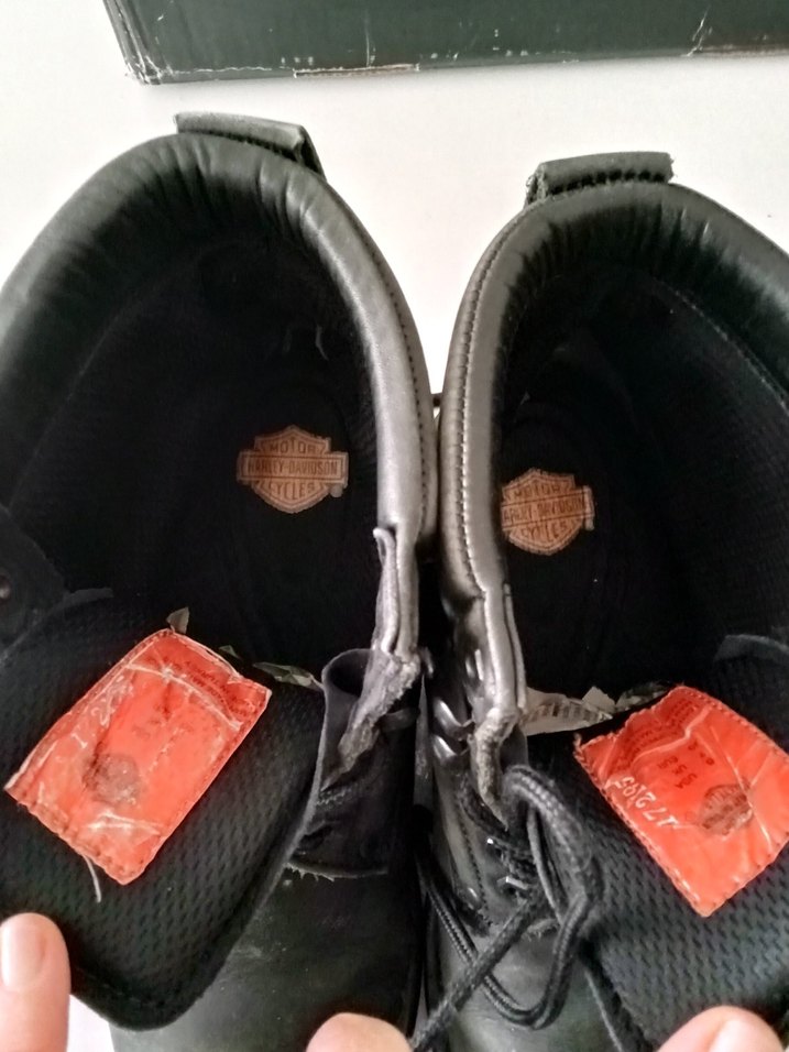 Harley-Davidson Siyah Erkek Biker Botları - Görsel 5