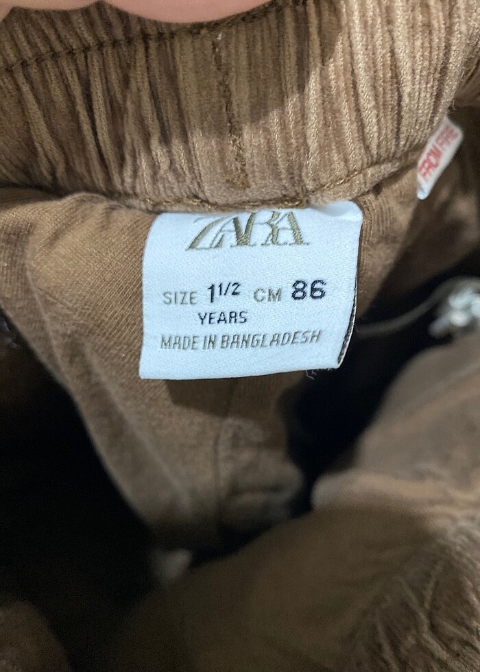 Bebek kadife pantolon - Görsel 3