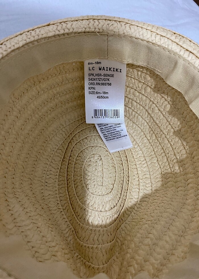 Hasır şapka - Görsel 2