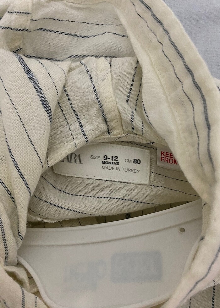 Zara bebek gömlek - Görsel 3