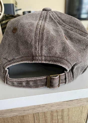 Diğer Gri Denim Yıldız Desenli Kadın Şapka