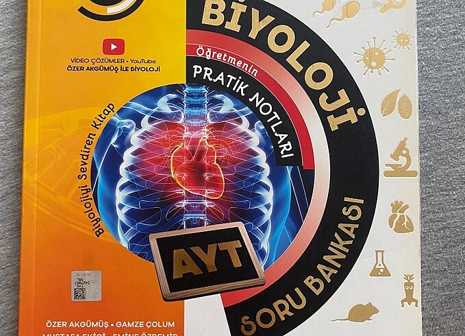 Miray yayınları AYT biyoloji soru bankası 